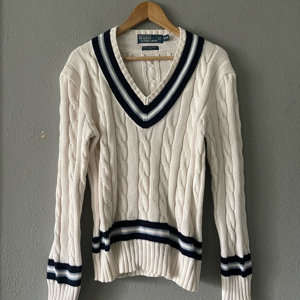 Polo Ralph Lauren The Iconic Cricket Sweater - Picture 2 of 6